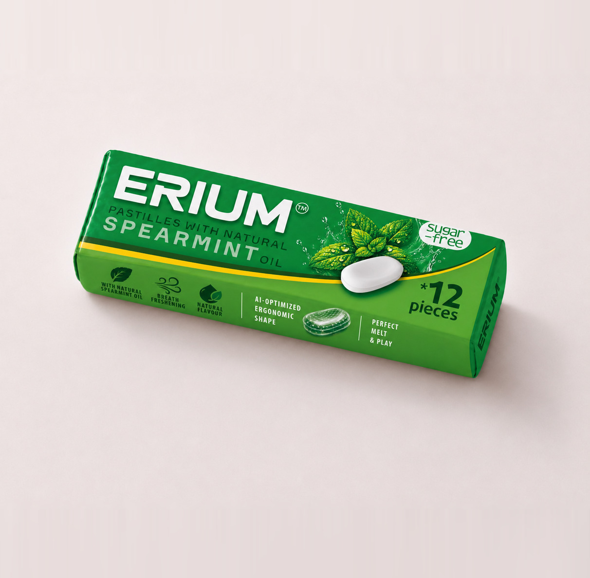Erium 无糖清新系列代表产品