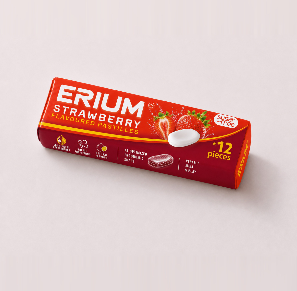 Erium 草莓 Strawberry 产品包装