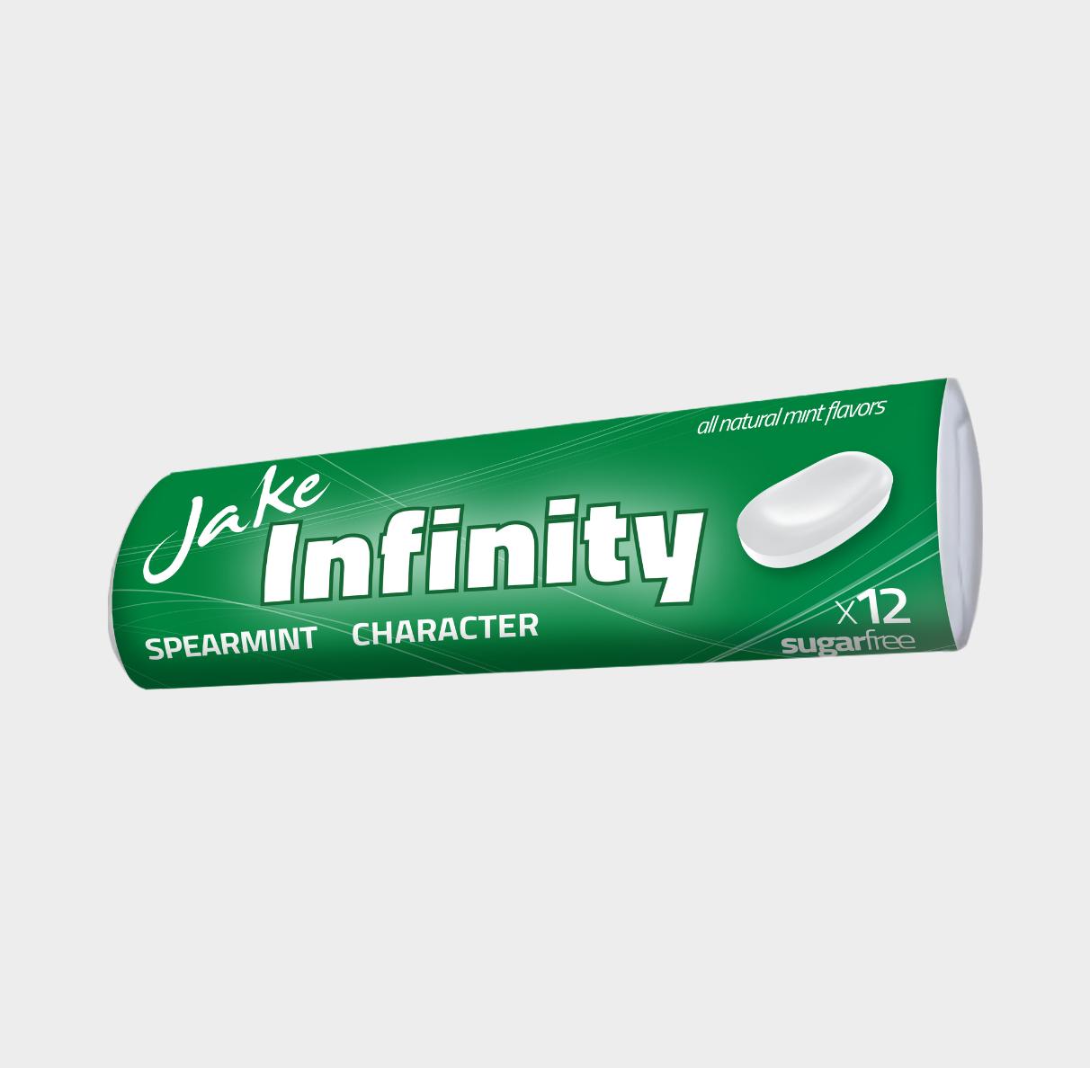 留兰香 · 独立纸包 Jake Spearmint Character 产品包装